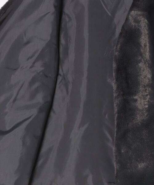 CECIL McBEE（セシルマクビー）の「ノーカラーファーベスト（その他アウター・レディース・ベージュ/モカ/チャコールグレー・MEDIUM/LARGE）」の4枚目の写真