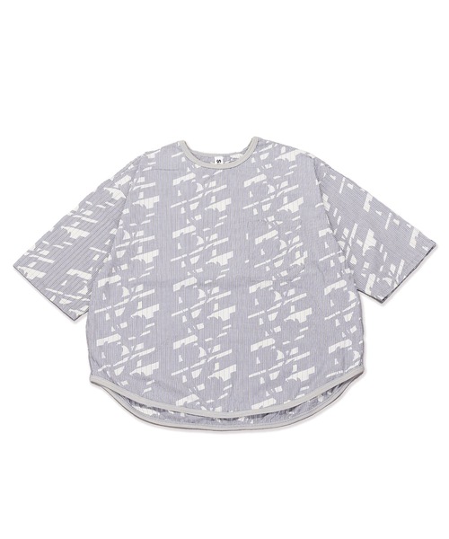 sneeuw（スニュウ）の「インビジブルフラワープルオーバー（Tシャツ/カットソー・レディース・ブルー/ピンク・1/3）」の14枚目の写真