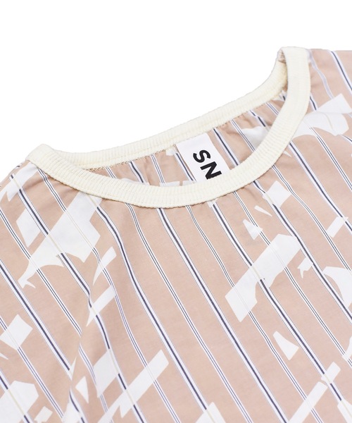 sneeuw（スニュウ）の「インビジブルフラワープルオーバー（Tシャツ/カットソー・レディース・ブルー/ピンク・1/3）」の11枚目の写真