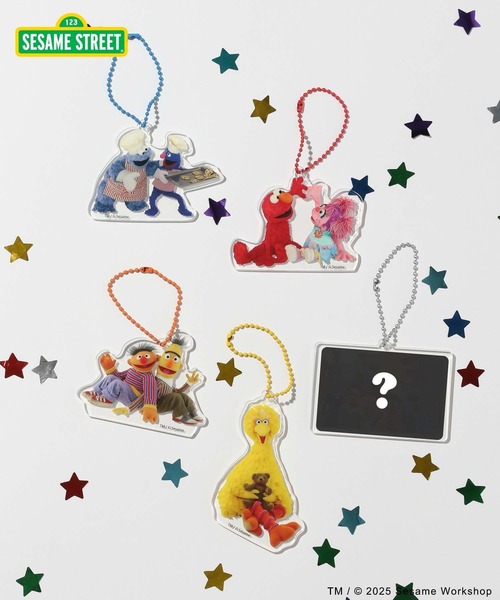 オリジナルチャーム セサミストリート/ランダムアクリルチャーム/583491（チャーム