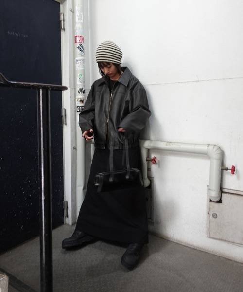 Vintageレザーブルゾン（ライダースジャケット）｜TEEN BOOP（ティーン