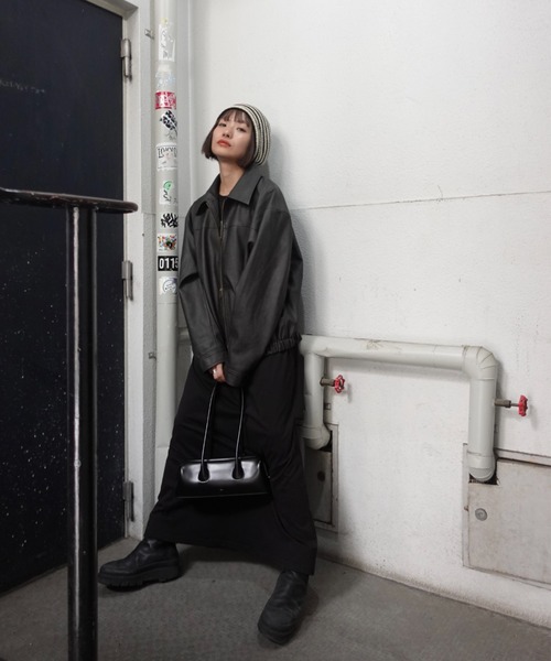 Vintageレザーブルゾン（ライダースジャケット）｜TEEN BOOP（ティーン