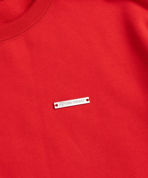 PRANK PROJECT（プランクプロジェクト）の「オーバーサイズジッパースウェット / Oversized Zipper Sweatshirt（スウェット・レディース・レッド/グレー/ブラック・FREE）」の11枚目の写真