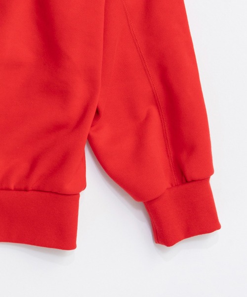 PRANK PROJECT（プランクプロジェクト）の「オーバーサイズジッパースウェット / Oversized Zipper Sweatshirt（スウェット・レディース・レッド/グレー/ブラック・FREE）」の9枚目の写真