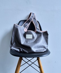 Nora Lily（ノラリリー）の「【Nora Lily】Smooth Fake Leather Combi Bag（トートバッグ）」