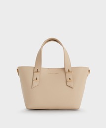 CHARLES & KEITH | Shania ミニシャニア ダブルハンドルトートバッグ(トートバッグ)