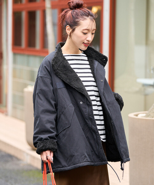 issuethings TYPE27 リバーシブル モッズコート ジャケット2 issuethings TYPE27 リバーシブル モッズコート ジャケット2
