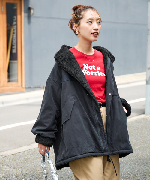 限定展開 M65 リバーシブル ボア ショートコート（モッズコート