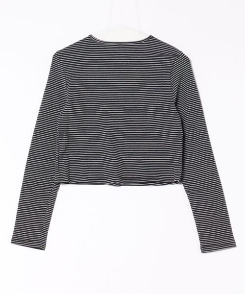 JUMELLE（ジュメロ）の「shishu border cardigan（カーディガン/ボレロ・レディース・ブラック・FREE）」の15枚目の写真