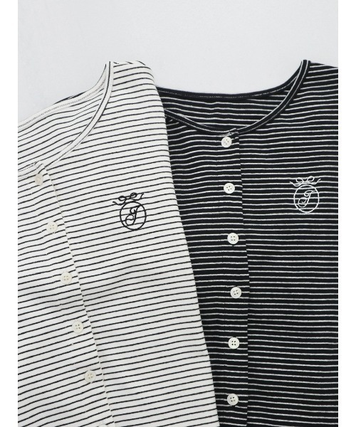 JUMELLE（ジュメロ）の「shishu border cardigan（カーディガン/ボレロ・レディース・ブラック・FREE）」の14枚目の写真