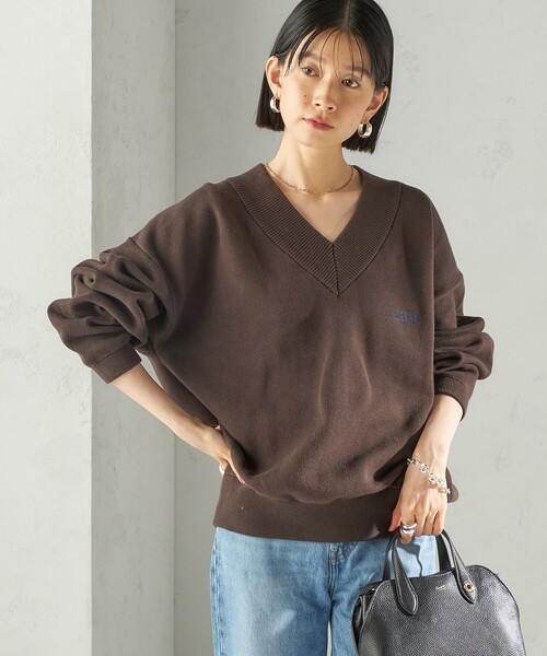 セール】【SHIPS別注】J.J MERCER:〈洗濯機可能〉Vネック ニット