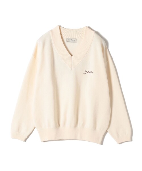 セール】【SHIPS別注】J.J MERCER:〈洗濯機可能〉Vネック ニット