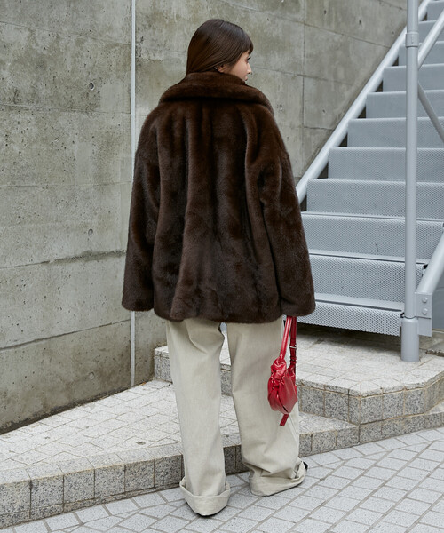 セール】PUBLUX/パブリュクス フェイクファーコート 限定展開（その他