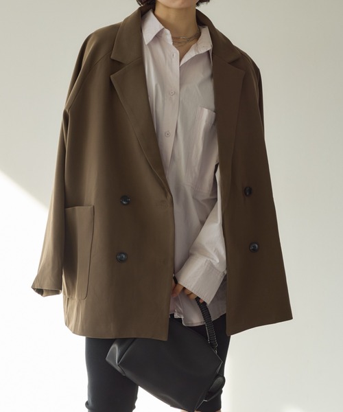 セール】ダブルテーラードジャケット（テーラードジャケット）｜KUREN