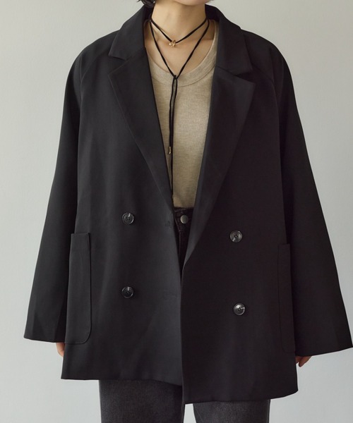 セール】ダブルテーラードジャケット（テーラードジャケット）｜KUREN