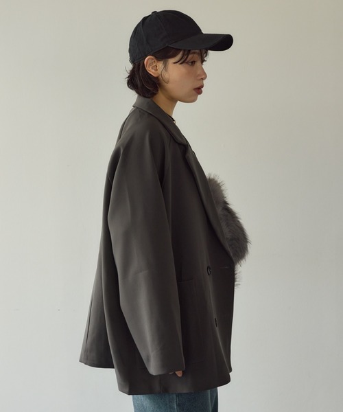 セール】ダブルテーラードジャケット（テーラードジャケット）｜KUREN