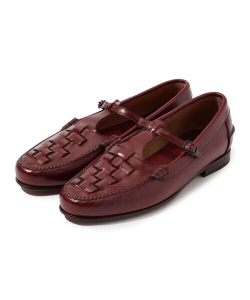 HEREU(ヘリュー)の「HEREU MAQUEDA Interwoven T-bar Loafer ストラップローファー(ローファー・メンズ・ブラウン/ブラック・42/40/41)」の3枚目の写真