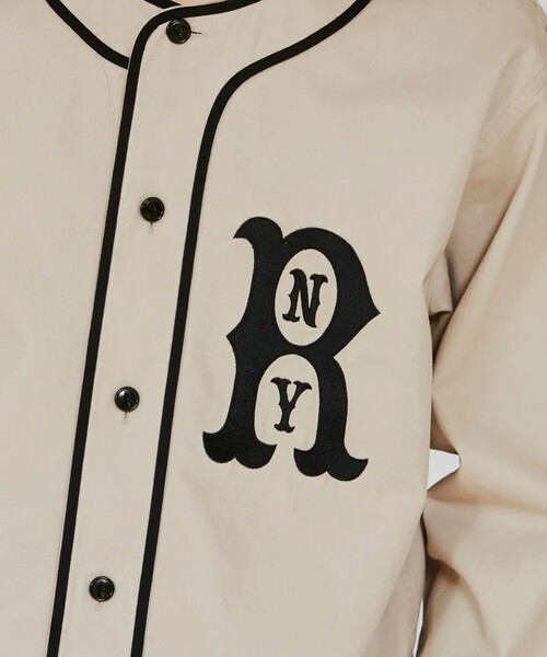 Champion（チャンピオン）の「【Champion/チャンピオン】BASEBALL SHIRT ベースボールシャツ（シャツ/ブラウス・メンズ・グリーン/ネイビー/ベージュ・M/L）」の18枚目の写真