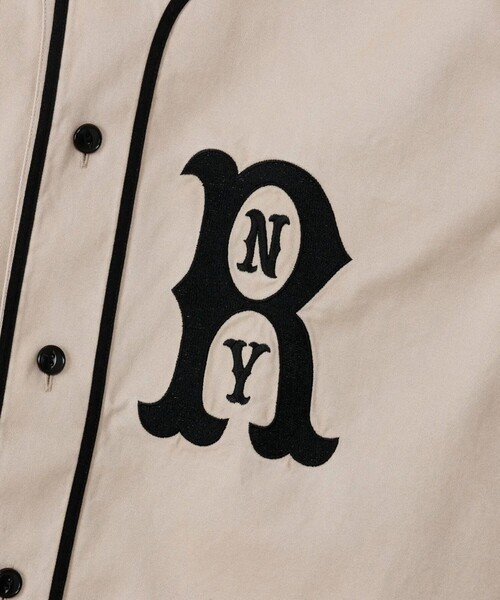 Champion（チャンピオン）の「【Champion/チャンピオン】BASEBALL SHIRT ベースボールシャツ（シャツ/ブラウス・メンズ・グリーン/ネイビー/ベージュ・M/L）」の13枚目の写真