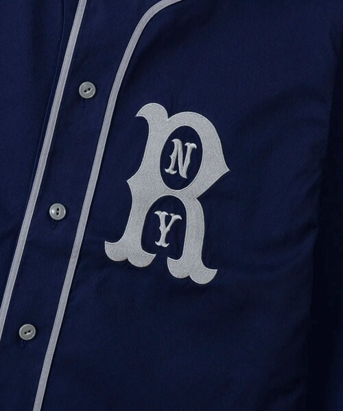 Champion（チャンピオン）の「【Champion/チャンピオン】BASEBALL SHIRT ベースボールシャツ（シャツ/ブラウス・メンズ・グリーン/ネイビー/ベージュ・M/L）」の10枚目の写真