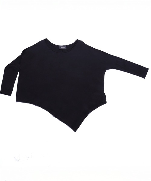 セール】Asymmetry long sleeve cutsew / アシンメトリー ロング
