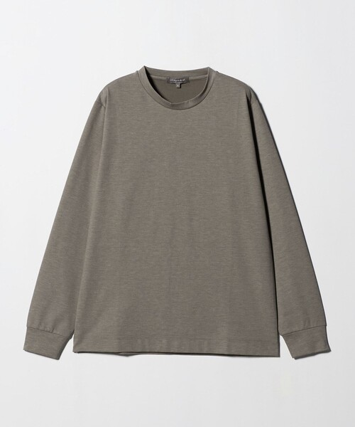 A DAY IN THE LIFE UNITED ARROWS(アデイインザライフユナイテッドアローズ)の「メランジ ポンチ クルーネックカットソー<A DAY IN THE LIFE>(Tシャツ/カットソー・メンズ・ベージュ/ロイヤルブルー/ダークグレー・M/L/S)」の3枚目の写真