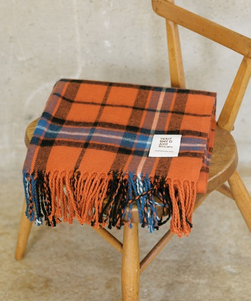 studio CLIP（スタディオクリップ）の「静電気軽減ストール（ストール/ショール・レディース・ブルー/オレンジ/ベージュ/ピンク・FREE）」の4枚目の写真