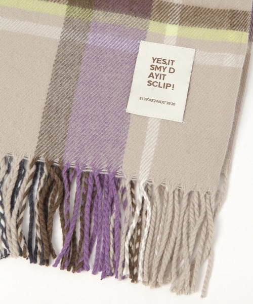 studio CLIP（スタディオクリップ）の「静電気軽減ストール（ストール/ショール・レディース・ブルー/オレンジ/ベージュ/ピンク・FREE）」の6枚目の写真