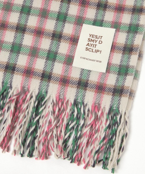 studio CLIP（スタディオクリップ）の「静電気軽減ストール（ストール/ショール・レディース・ブルー/オレンジ/ベージュ/ピンク・FREE）」の10枚目の写真