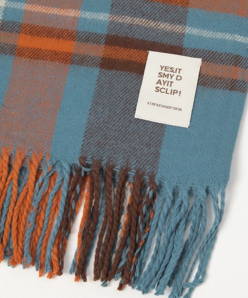 studio CLIP（スタディオクリップ）の「静電気軽減ストール（ストール/ショール・レディース・ブルー/オレンジ/ベージュ/ピンク・FREE）」の14枚目の写真