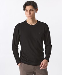 EPOCA UOMO（エポカウォモ）の「クラッシュヘリンボーンブリスターカットソー（Tシャツ/カットソー）」