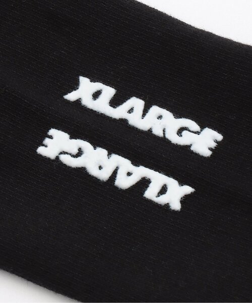 XLARGE KIDS(エクストララージキッズ)の「ファニーゴリラクルーソックス(ソックス/靴下・キッズ・ブラック/ブラウン・13-15cm/15-17cm/17-19cm/19-21cm)」の4枚目の写真