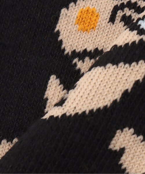 XLARGE KIDS(エクストララージキッズ)の「ファニーゴリラクルーソックス(ソックス/靴下・キッズ・ブラック/ブラウン・13-15cm/15-17cm/17-19cm/19-21cm)」の5枚目の写真