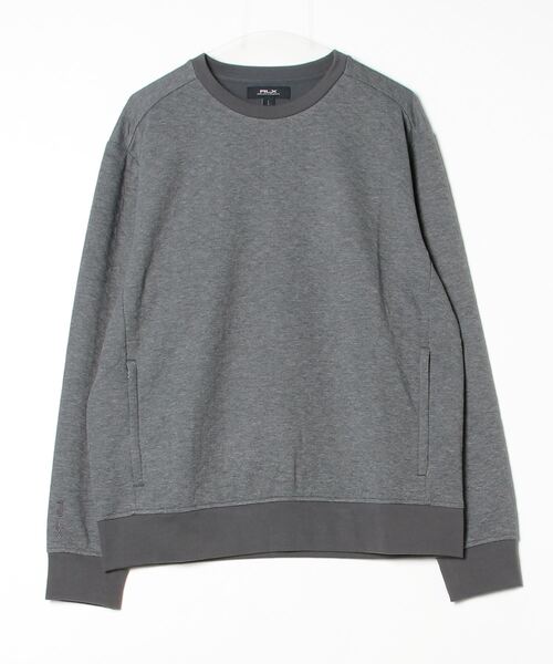 キルテッド ダブルニット クルーネック スウェットシャツ（スウェット