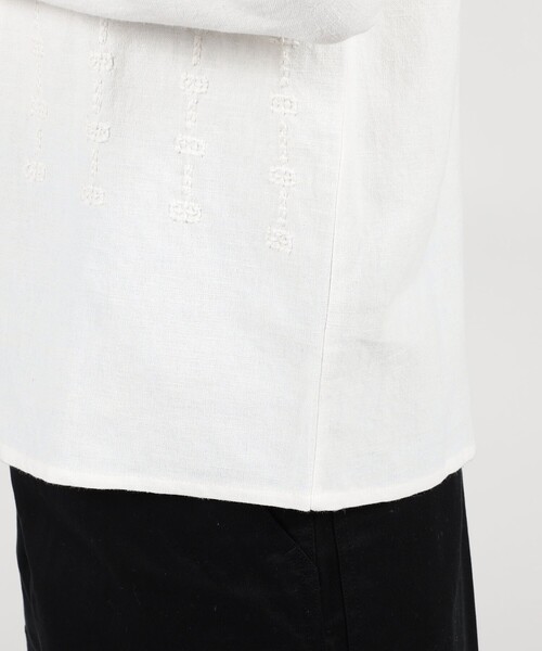 jupe by jackie(ジュップバイジャッキー)の「JUPE BY JACKIE オープンカラーシャツ(シャツ/ブラウス・メンズ・ホワイト・M)」の8枚目の写真