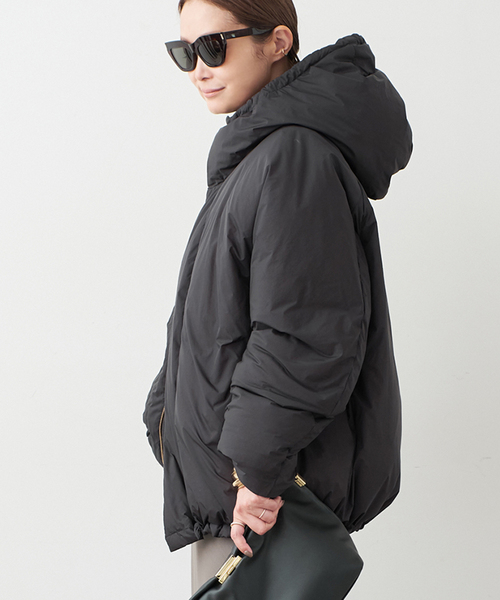 Deuxieme Classe（ドゥーズィエムクラス）の「ダウンジャケット（ダウンジャケット/コート・レディース・ブラック/ベージュ・FREE）」の8枚目の写真