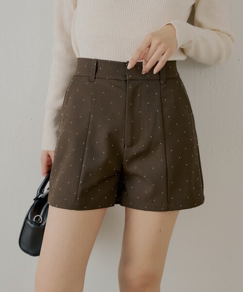 ラインストーンショートパンツ（その他パンツ）｜Chico（チコ）の