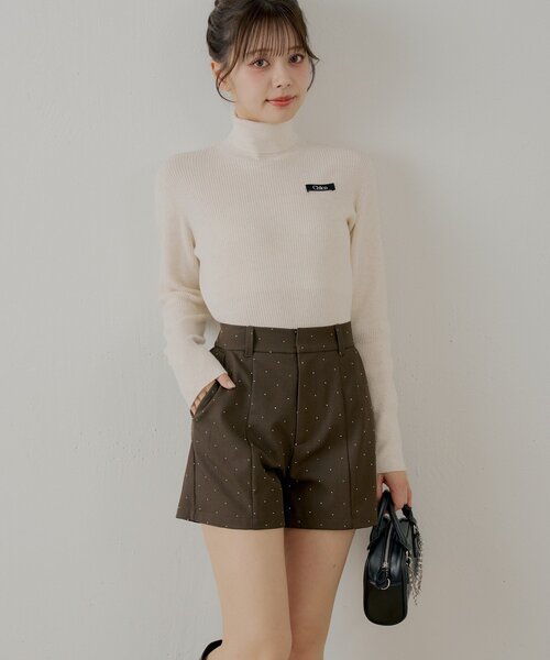 ラインストーンショートパンツ（その他パンツ）｜Chico（チコ）の