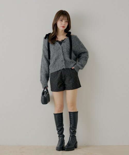 ラインストーンショートパンツ（その他パンツ）｜Chico（チコ）の