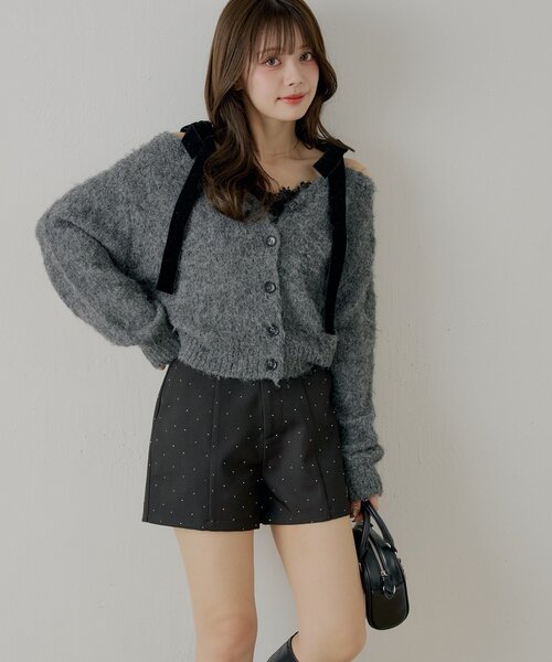 Chico(チコ)の「ラインストーンショートパンツ(その他パンツ・レディース・グレー/ブラウン/ブラック・FREE)」の19枚目の写真