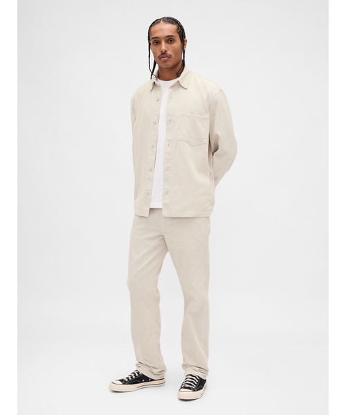 GAP（ギャップ）の「コーデュロイ リラックス ストレートパンツ（その他パンツ・メンズ・インディゴブルー/グレー・31W 32L/31W 30L/30W 30L/29W 30L/28W 30L/36W 32L/34W 32L/33W 32L/32W 32L/32W 30L）」の3枚目の写真