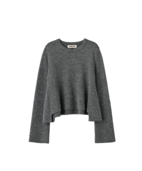 GENERAL IDEA(ジェネラルアイデア)の「【GENERAL IDEA】ニットレイヤードシャツワンピース / WOMAN KNIT LAYERED RUFFLE SHIRT ONE-PIECE(ワンピース・レディース・ベージュ/チャコール・L/M/S)」の10枚目の写真
