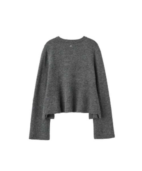 GENERAL IDEA(ジェネラルアイデア)の「【GENERAL IDEA】ニットレイヤードシャツワンピース / WOMAN KNIT LAYERED RUFFLE SHIRT ONE-PIECE(ワンピース・レディース・ベージュ/チャコール・L/M/S)」の11枚目の写真
