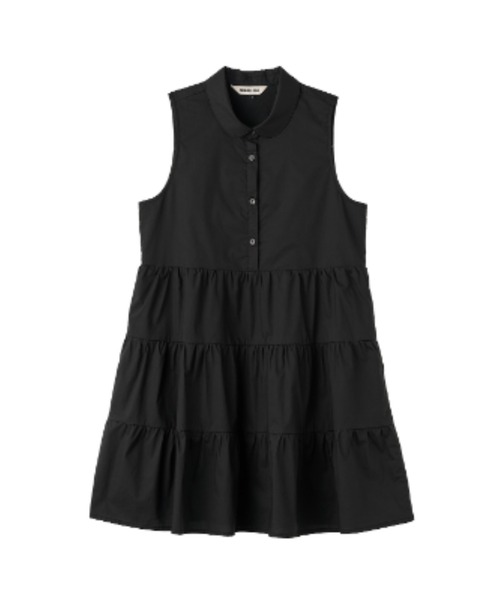 GENERAL IDEA(ジェネラルアイデア)の「【GENERAL IDEA】ニットレイヤードシャツワンピース / WOMAN KNIT LAYERED RUFFLE SHIRT ONE-PIECE(ワンピース・レディース・ベージュ/チャコール・L/M/S)」の12枚目の写真