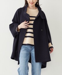 SHIPS Colors(シップス カラーズ)のSHIPS Colors:〈手洗い可能〉ジャージー メルトン ポンチョ◇(ポンチョ)