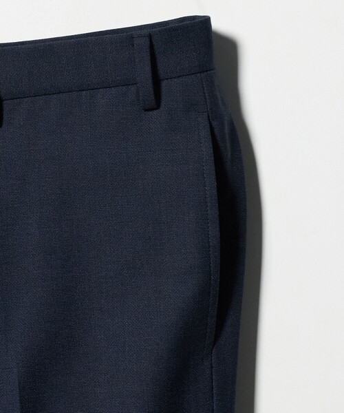 A DAY IN THE LIFE UNITED ARROWS(アデイインザライフユナイテッドアローズ)の「メランジ ドビー ノープリーツスラックス-セットアップ対応-<A DAY IN THE LIFE>(スラックス・メンズ・ダークグレー/ネイビー・M/XL/S/L)」の5枚目の写真