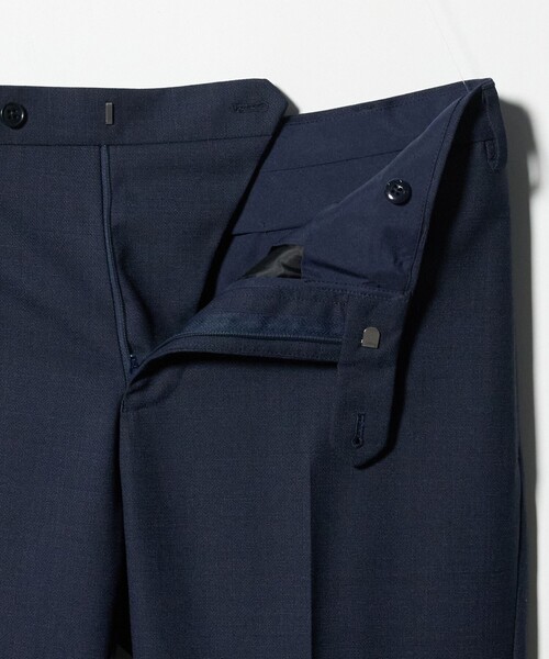 A DAY IN THE LIFE UNITED ARROWS(アデイインザライフユナイテッドアローズ)の「メランジ ドビー ノープリーツスラックス-セットアップ対応-<A DAY IN THE LIFE>(スラックス・メンズ・ダークグレー/ネイビー・M/XL/S/L)」の8枚目の写真