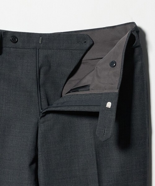 A DAY IN THE LIFE UNITED ARROWS(アデイインザライフユナイテッドアローズ)の「メランジ ドビー ノープリーツスラックス-セットアップ対応-<A DAY IN THE LIFE>(スラックス・メンズ・ダークグレー/ネイビー・M/XL/S/L)」の14枚目の写真