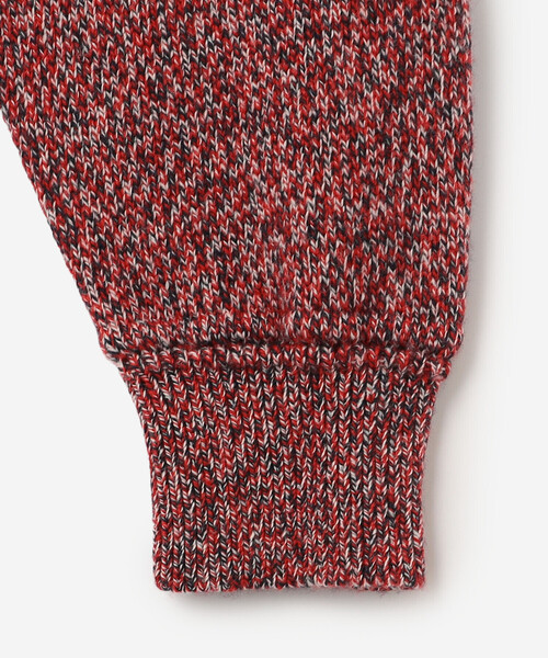 Coohem（コーヘン）の「COOHEM | カラーミックス クルーネックニットプルオーバー MEN（ニット/セーター・メンズ・レッド系その他・L/XL）」の5枚目の写真