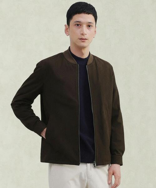 タケオキクチ（TAKEO KIKUCHI）/アマレッタ（R）スウェード MA−1 ブルゾン アマレッタ（R）スウェード MA－1 ブルゾン（ブルゾン）｜TAKEO